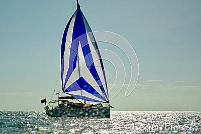 Port Denarau, Fiji, Aug 2019. Yachts at the Port Denarau Marina, ready to explore tropical isles of Fiji Western Division. Editorial Stock Photo